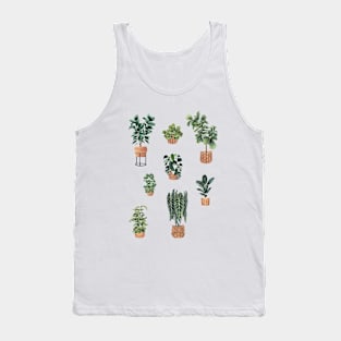 House plant in baskets Tank Top